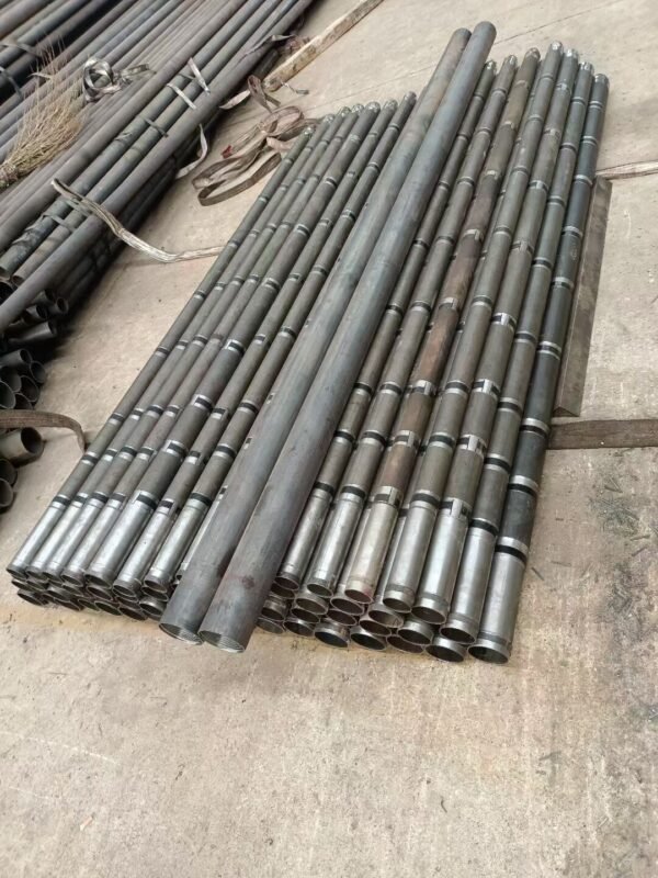 76mm 89mm Horizontal Directional Drill Rod / Drill Pipe 1m 2m 3m or 4.5m Length for Water Well Drill Rig - 图片 9