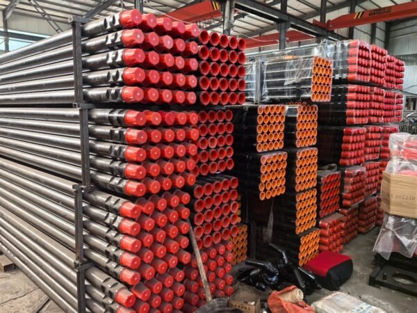76mm 89mm Horizontal Directional Drill Rod / Drill Pipe 1m 2m 3m or 4.5m Length for Water Well Drill Rig