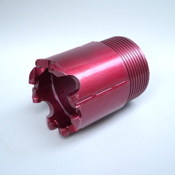 90mm Magenta PDC Core Drill Bit - High-Visibility Wear Indicator for Precision Rock Coring - 图片 3