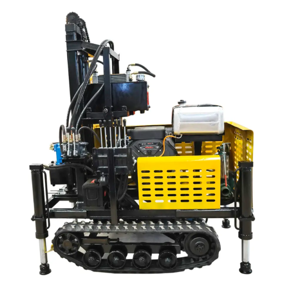 Crawler Drill Rig 150m 200m Hydraulic Track Mounted Drill Rig for Water Well Drilling - 图片 5