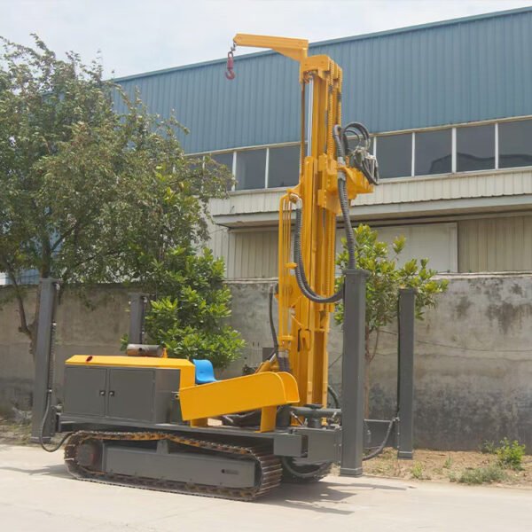 FY580 Pneumatic DTH Crawler Drilling Rig 100m 300m 500m 600m Drill Rig for Water Well Drilling - 图片 5