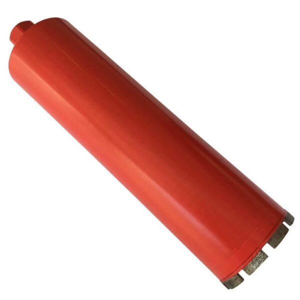 152mm 260mm Thread Core Bit Turbo Laser-Welded Segments Dry / Wet Diamond Core Drill Bits for Concrete with Rebar, Brick, Block - 图片 2