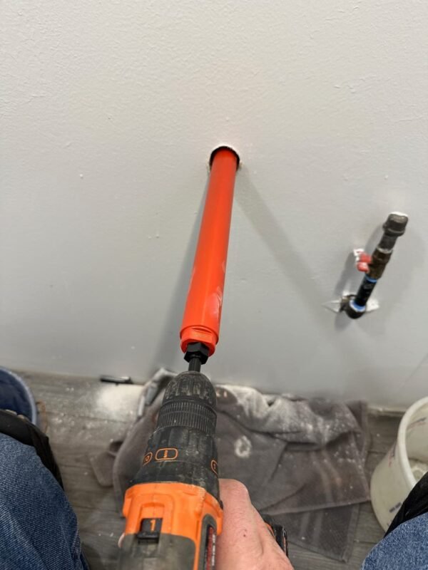 152mm 260mm Thread Core Bit Turbo Laser-Welded Segments Dry / Wet Diamond Core Drill Bits for Concrete with Rebar, Brick, Block - 图片 4