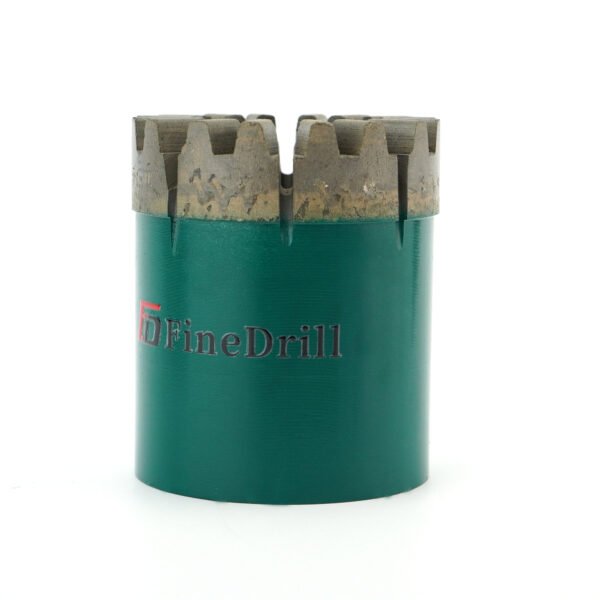 NQ Impregnated Diamond Core Drill Bit (75mm/76mm/77mm) – Double Tube Design for Hard Rock Drilling – Oil/Gas, Mining, Geothermal - 图片 2