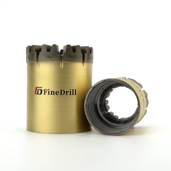 Double Tube Impregnated Diamond Core Drill Bit – for Hard Rock, Deep Coring & Geotechnical Exploration - 图片 4