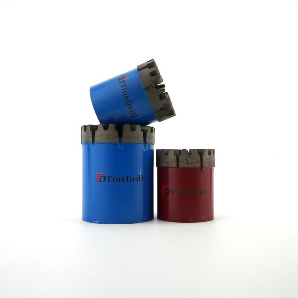 Double Tube HQ NQ Impregnated Core Drill Bit for Oil & Gas / Tunneling / Deep Drilling Hard Rock Efficient Sampling - 图片 3