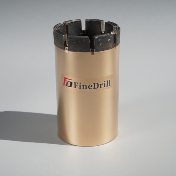 76mm Gold-Color Diamond Impregnated Core Bit · High Efficiency & Durability · For Geological/Engineering Drilling - 图片 3