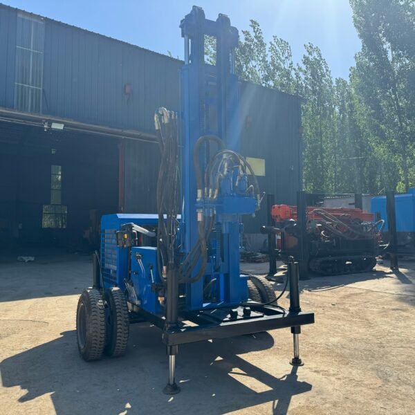 Powerful 300m Water/Air Dual-Purpose Drill Rig – Efficient Drilling Solution for Mining, Geothermal & Engineering Surveys - 图片 2