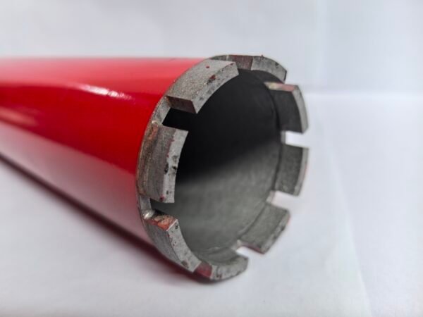 152mm 260mm Thread Core Bit Turbo Laser-Welded Segments Dry / Wet Diamond Core Drill Bits for Concrete with Rebar, Brick, Block - 图片 3