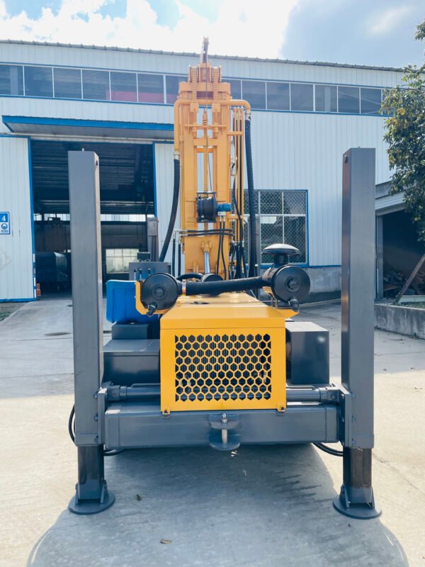 Full Hydraulic Crawler Mounted 100 M 200 M 250 M 260 M Borehole Drill Wells Water Well Drilling Rigs Machine - 图片 18