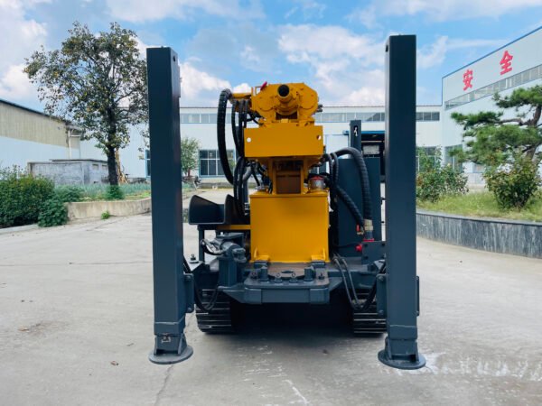 Full Hydraulic Crawler Mounted 100 M 200 M 250 M 260 M Borehole Drill Wells Water Well Drilling Rigs Machine - 图片 14