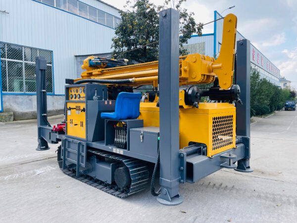 Full Hydraulic Crawler Mounted 100 M 200 M 250 M 260 M Borehole Drill Wells Water Well Drilling Rigs Machine - 图片 4